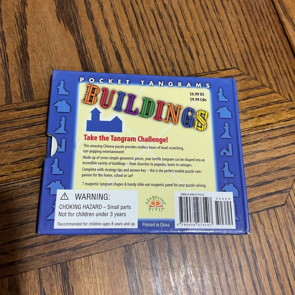 Pocket Tangrams Puzzle Books